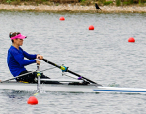 Fabiana Beltrame está na final A do Single Skiff PL