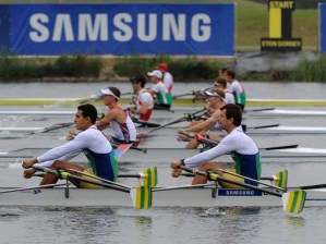 Ronald e Roque vão à final B do Double Skiff PL (foto: CBR)