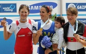 Fabiana foi campeão Mundial em 2011 (Foto: ©Detlev Seyb/MyRowingPhoto.com)
