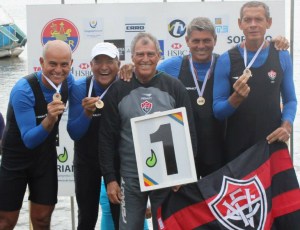 Baianos ganharam dois ouros no Sul-Americano (Foto: FCRB/Divulgação)