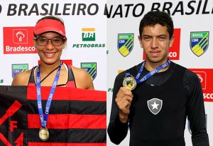 Campeões Brasileiros, Beatriz e Uncas são jovens promessas (Fotos: Satiro Sodre/SSPress)
