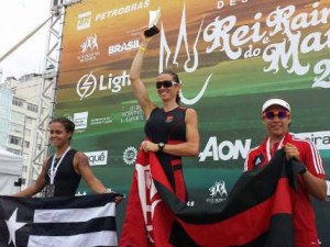 Fabiana, Fernanda e Beatriz: pódio no Desafio (Foto de Otávio Hurtado)