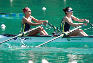 Beatriz e Fabiana: Final B na estreia do 2xPL (Foto: Igor Meijer/FISA)
