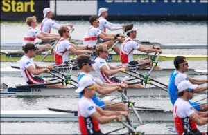 Campeões europeus e mundiais estão na disputa do 2xPL (Foto: Igor Meijer/FISA) 