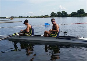 Alef e David: classificados no Dois Sem (Foto: CBR/Divulgação)