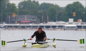 Luciano Luna: Final do Single Skiff AS (Foto: Igor Meijer/FISA)