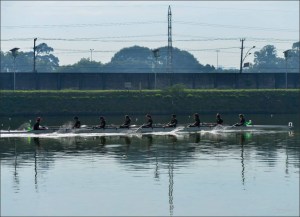 Oito Com do Corinthians: treino sem competição (Foto: Rozilene Xavier)