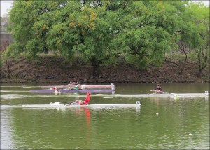 Fabiana Beltrame venceu com folga no Single Skiff PL (Foto: Eliane Geral/Facebook)