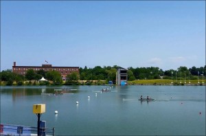 Carolina e Sophia garantiram vaga na Final A (Foto: CBR/Divulgação)