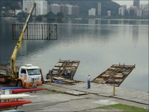 Antigos deques começaram a ser substituídos (Foto: Remo em Voga)