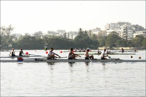 Lagoa vai receber 162 barcos esta quinta-feira (Foto: Vicente Leal/Remo em Voga)