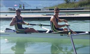 Vinícius e Victor: contra o "kiwi pair" nas quartas (Foto: CBR/Divulgação)