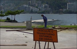 Para CBR, obras nas garagens motivaram mudança (Foto: Remo em Voga)