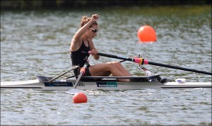 Zoe McBride: vitória na Copa do Mundo (Foto: Detlev Seyb/MyRowingPhoto)