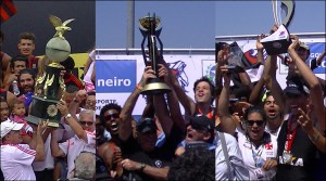 Fla, Botafogo e Vasco ganharam uma regata cada (Foto: Remo em Voga)