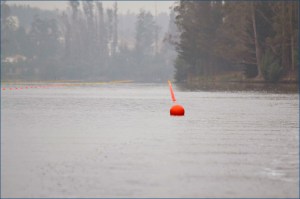 Lago Curauma: pronto para o Sul-Americano (Foto: Federacion Chilena de Remo/Facebook)