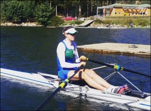 Fabiana disputa vaga com atletas mais fortes (Foto: reprodução Facebook Fabiana Beltrame)