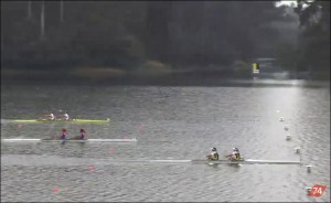 Double Skiff PL Feminino: ouro e vaga (Reprodução You Tube)