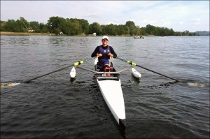 Cláudia Santos: bronze no Single Skiff AS (Foto: Honorato do Nascimento Cardoso/Remo Paralímpico)