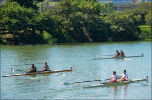 Dois Sem tem gaúchos em três barcos (Foto: Rozilene Xavier/CBR)