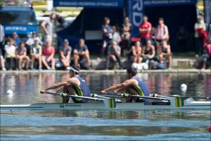 William e Xavier: 9º no Double Skiff PL Masculino (Foto: reprodução Facebook)