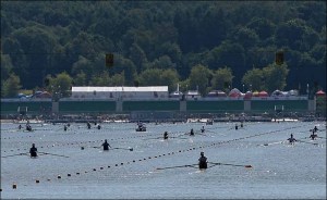 Raia de Poznan recebe a última etapa da Copa (Foto Detlev Seyb/myrowingphoto)
