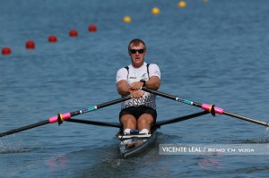 Mahe Drysdale defende o título Olímpico (Foto: Vicente Leal/Remo em Voga)
