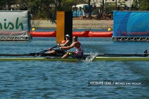 Drysdale e Martin: decisão por 3 centímetros (Foto: Vicente Leal/Remo em Voga)